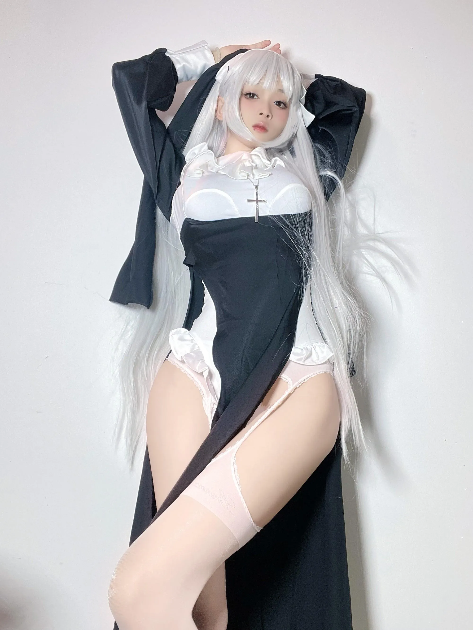 聂傲娇 – NO.006 白毛女神 [23P]插图5
